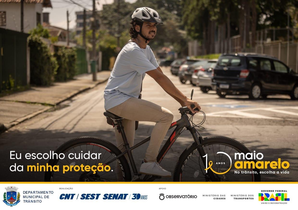 As ações de prevenção ao Movimento Maio Amarelo de 2023 iniciam no Município de Santa Helena