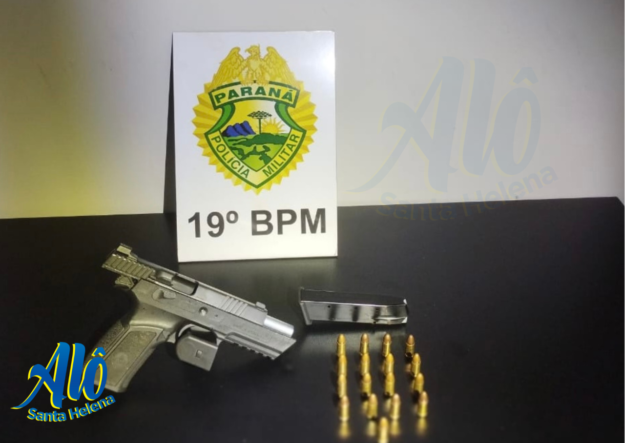 Dono de conveniência é preso por porte ilegal de arma de fogo em Santa Helena