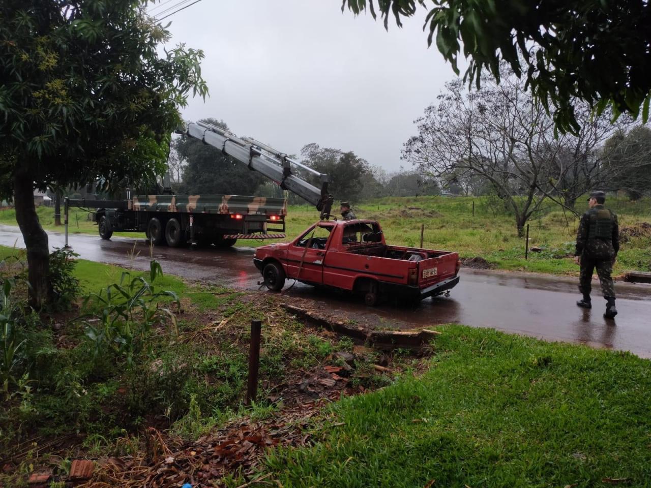 Exército Brasileiro realiza exercício de adestramento em Santa Helena