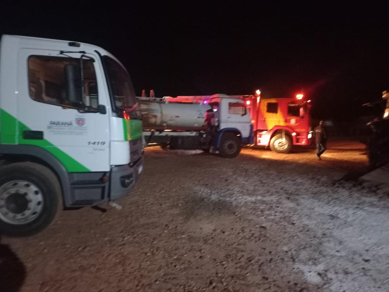 Incêndio em aviário mobiliza Corpo de Bombeiros e Defesa Civil em Santa Helena