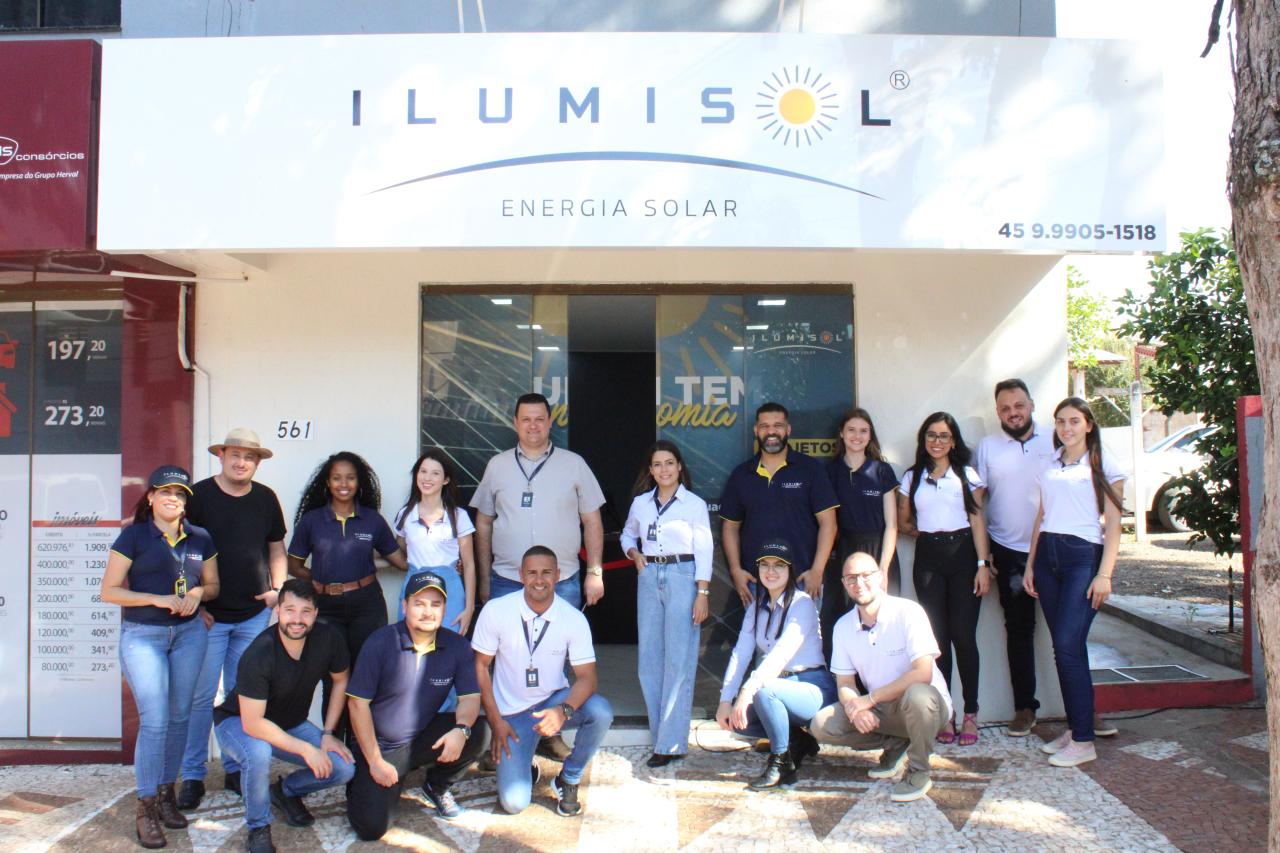 Referência no Brasil, Ilumisol inaugura seu escritório em Santa Helena
