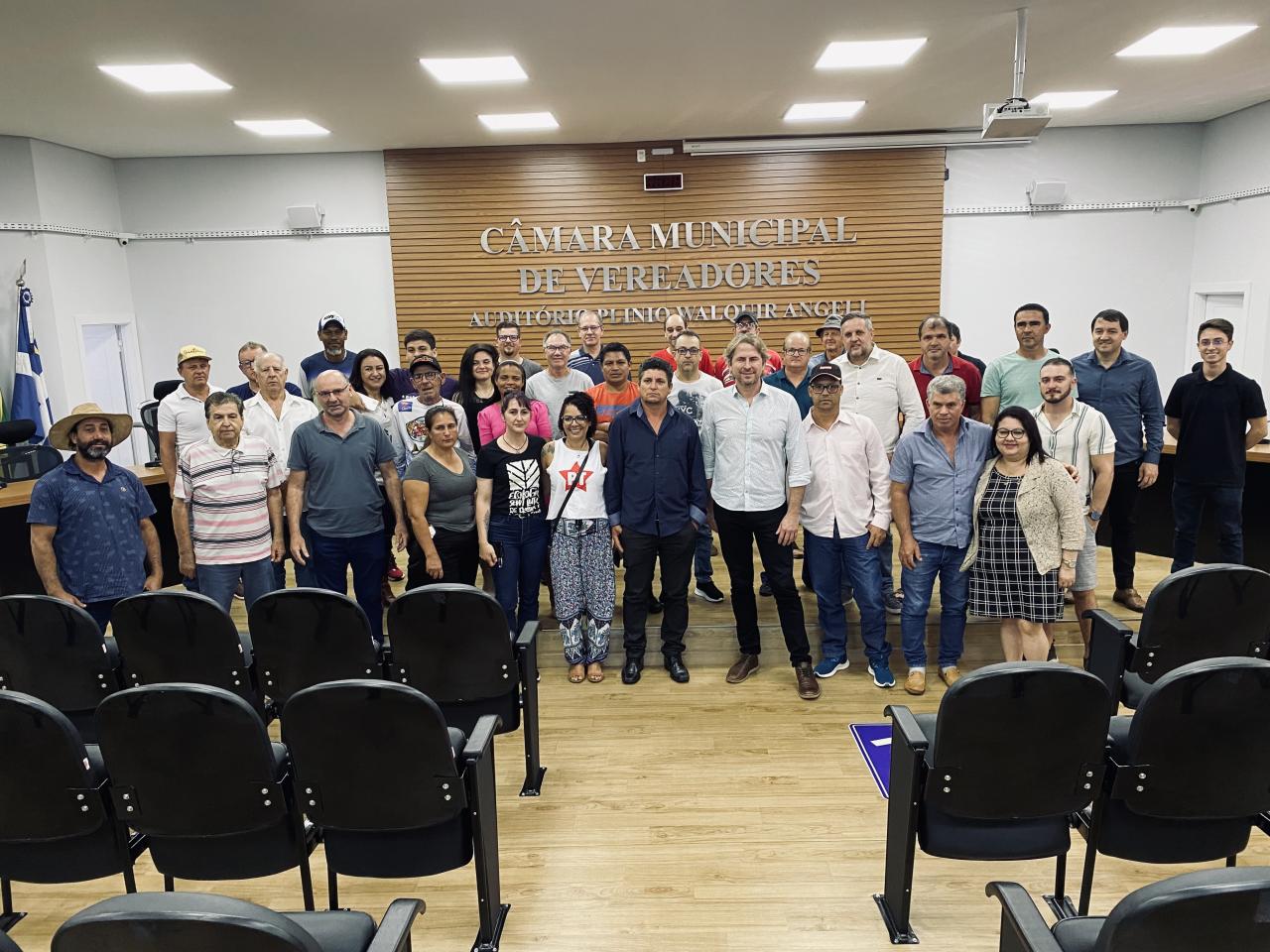 Deputado federal Zeca Dirceu prestou contas de seu mandato em visita a Santa Helena