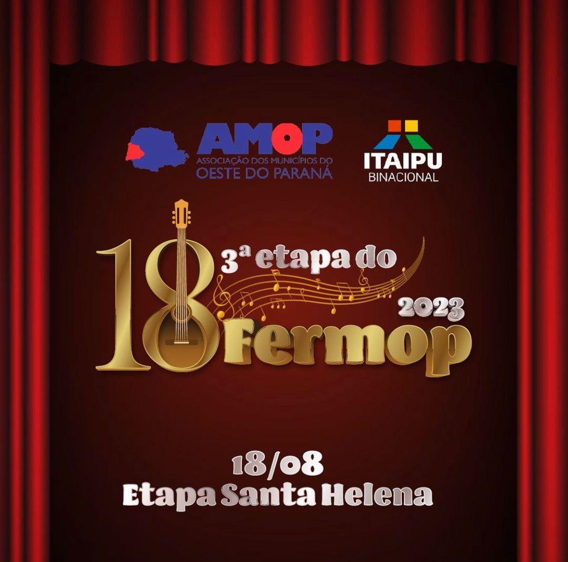 Etapa do Fermop chega a Santa Helena e vai reunir talentos locais e regionais