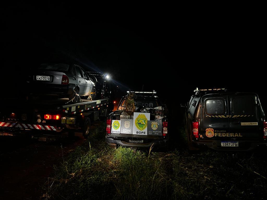 Policiais apreendem quase 700 kg de maconha em Itaipulândia