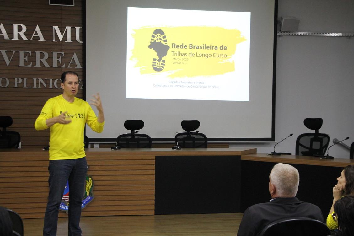 Projeto Caminhos do Iguaçu das Trilhas de Longo Curso é apresentado em Santa Helena