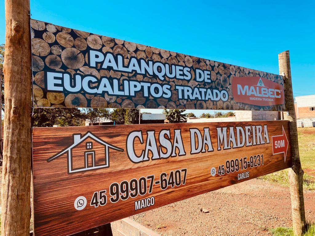 Casa da Madeira em Santa Helena tem entrega rápida com ótimo preço