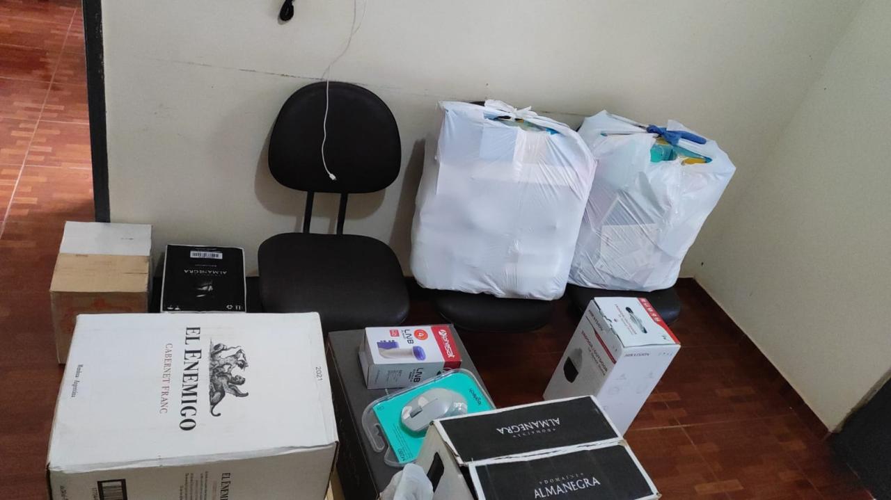 Polícia Militar de São José das Palmeiras apreende eletrônicos oriundos do Paraguai