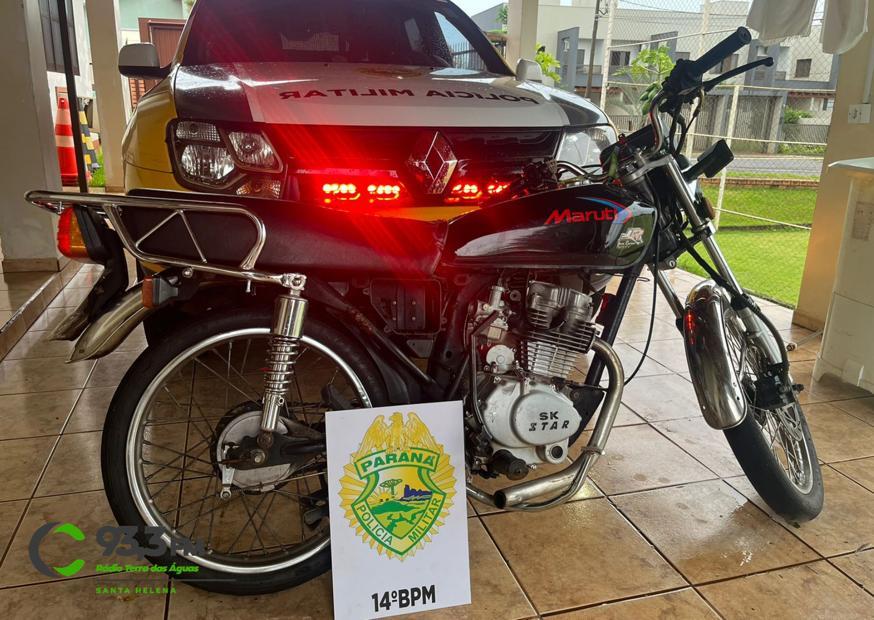 Em vídeo, rapaz desafia a Polícia Militar de Itaipulândia e tem moto apreendida