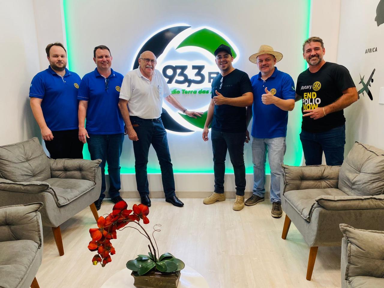 Governador do Rotary Clube visita Santa Helena e apresenta ações promovidas em prol da sociedade