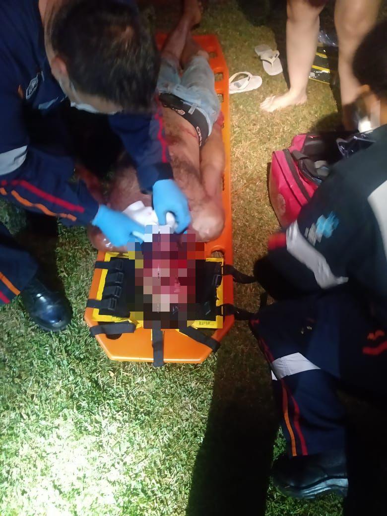 Homem fica em estado grave ao ser baleado pelo sogro em Santa Helena