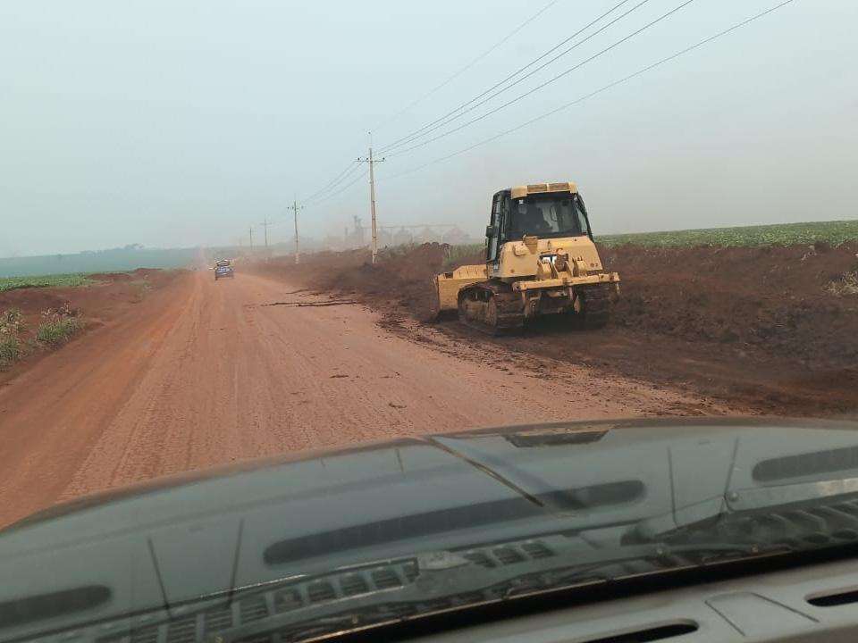 Paraguai inicia obras que liga Porto Índio até San Alberto, em frente ao Porto de Santa Helena
