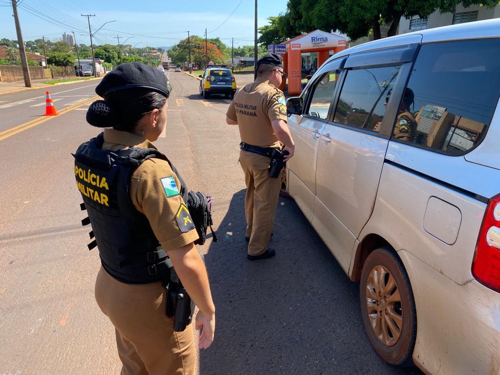 Polícia Militar de Santa Helena desenvolve a 'Operação Força Total Brasil'