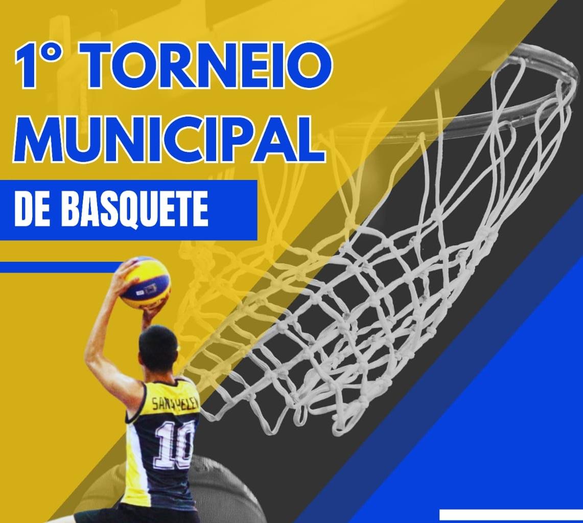 Vem aí o Iº Torneio Municipal de Basquete em Santa Helena; faça sua inscrição