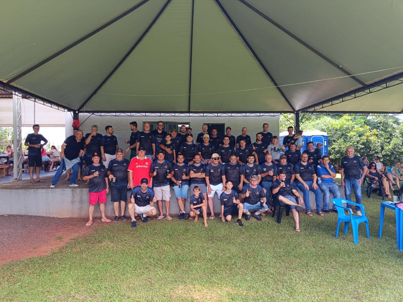Clube dos 30 de Santa Helena encerra 2023 com triangular entre sócios e amigos e delicioso almoço