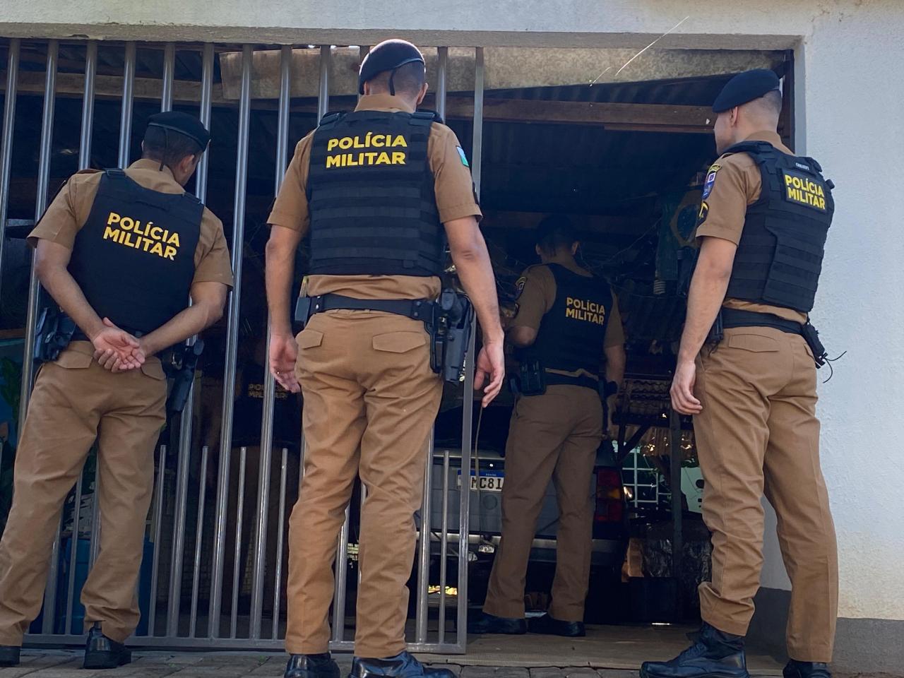 Operação conjunta busca inibir a venda e receptação de objetos furtados em Santa Helena