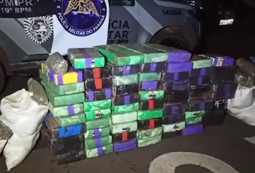 ROTAM apreende 800 quilos de droga em Luz Marina