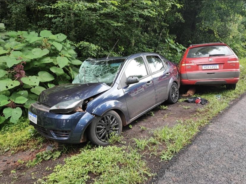 Veículo com seis pessoas que retornava de Santa Helena se envolve em grave acidente