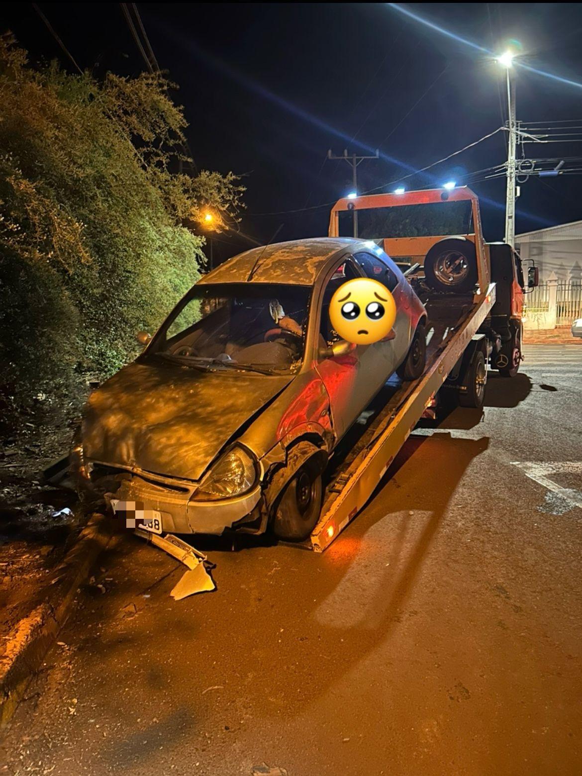 Homem é preso em Missal após se envolver em acidente
