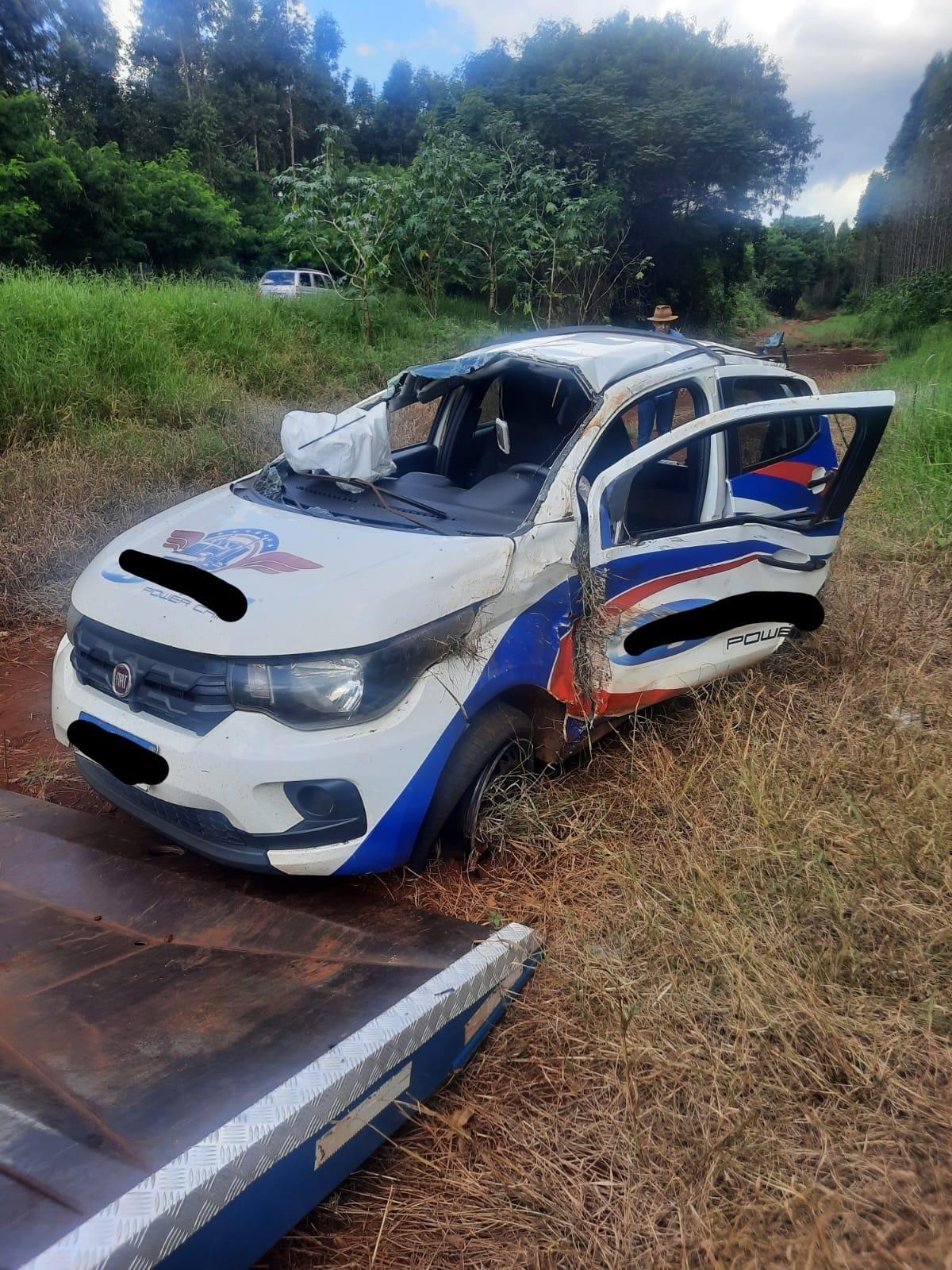 Idoso é socorrido com auxílio do helicóptero após acidente em Vera Cruz do Oeste