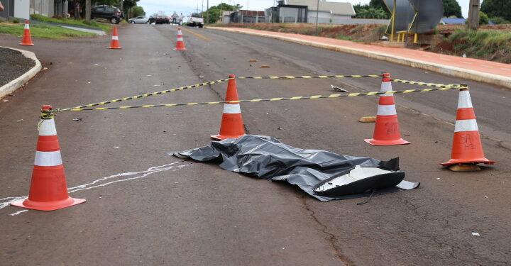 Mulher perde a vida em acidente envolvendo moto e camionete em Itaipulândia