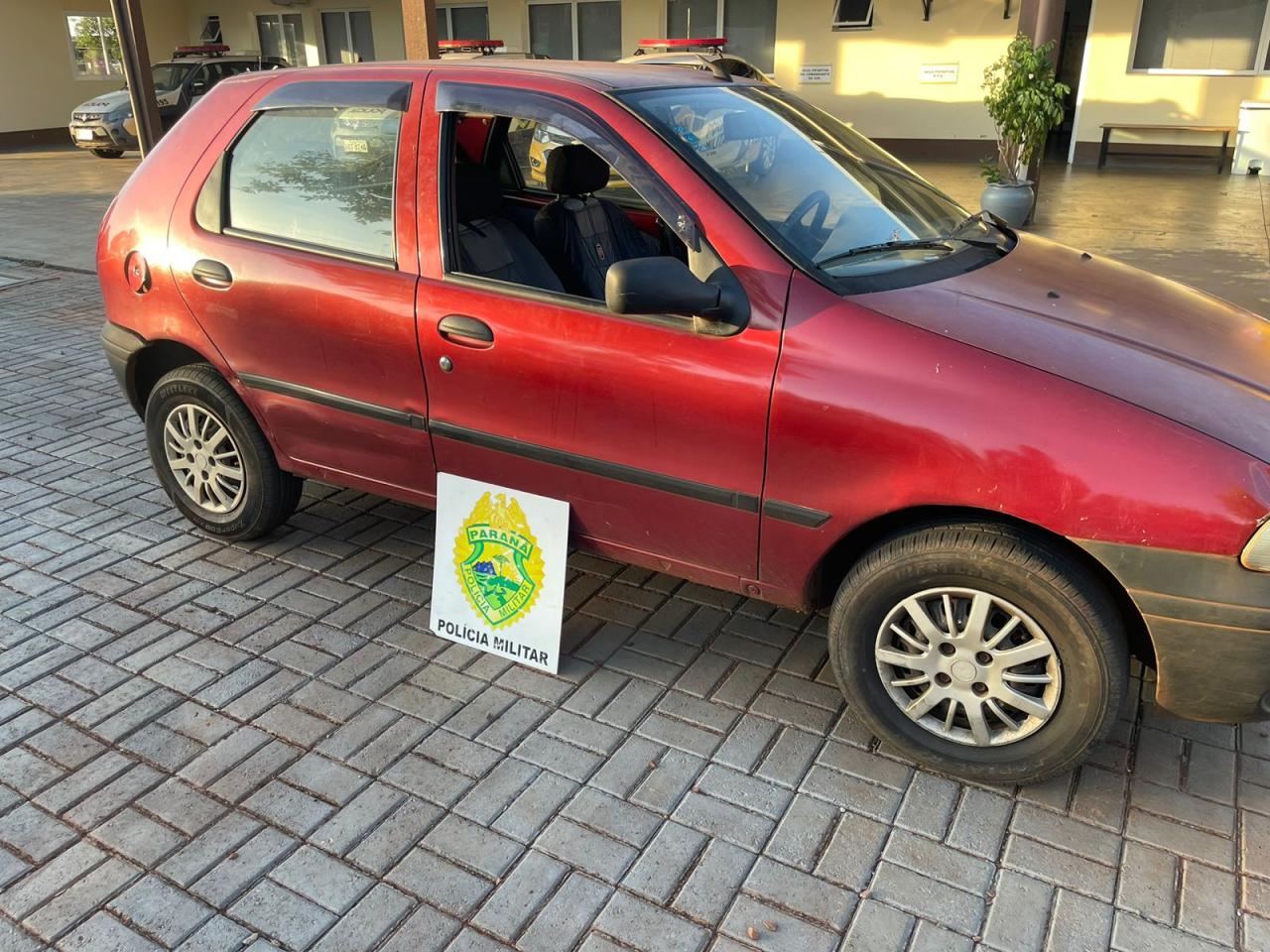 Veículo furtado é recuperado pela PM em Santa Helena e autor acaba preso