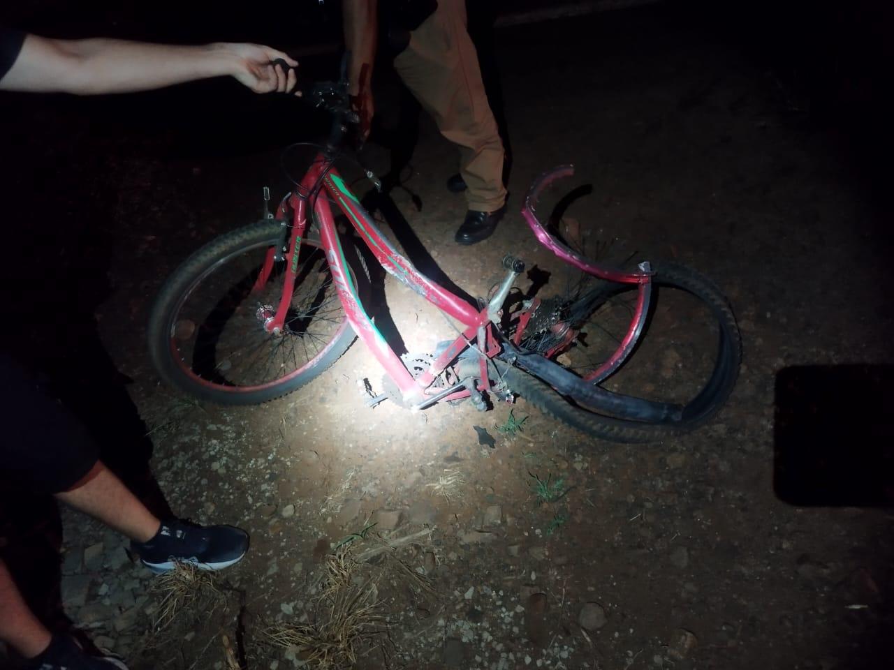 Ciclista morre ao ser atingido por Hilux entre Vera Cruz do Oeste e São Pedro do Iguaçu