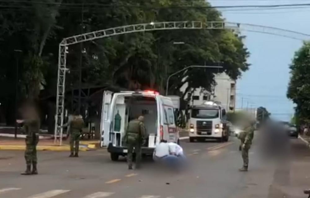 Morre no hospital motociclista que atingiu viatura em Pato Bragado
