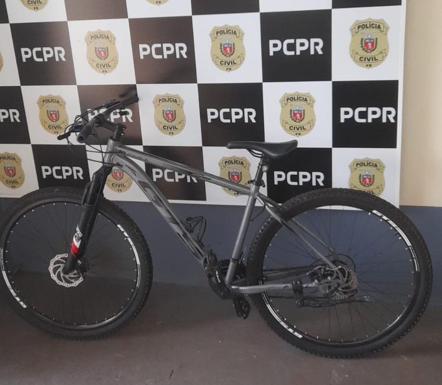 Polícia Civil recupera bicicleta furtada em Santa Helena