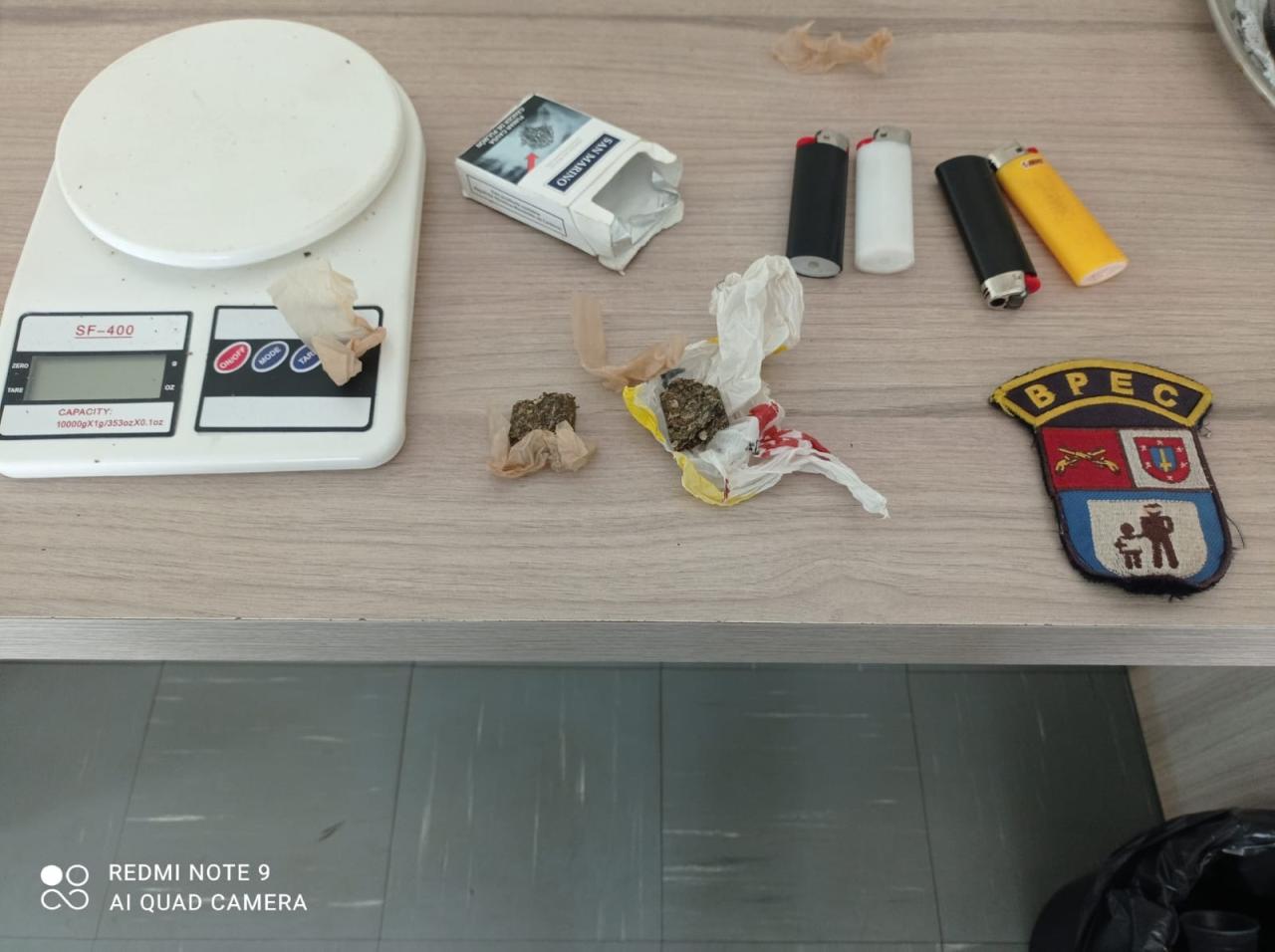 Polícia flagra menores com droga na rodoviária de Santa Helena