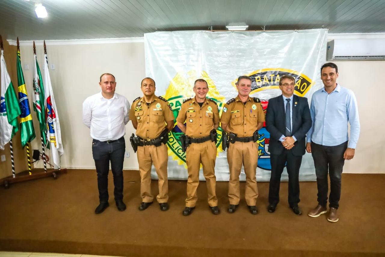 Prefeito Zado participa de solenidade da troca de comando do 19º Batalhão de Polícia Militar