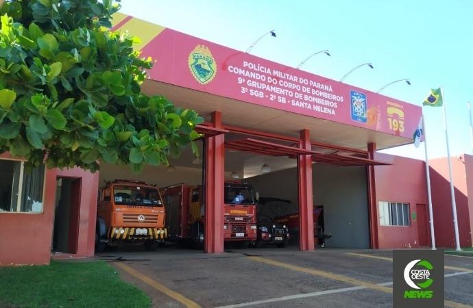 Telefones do Corpo de Bombeiros e Defesa Civil em Santa Helena estão inoperantes