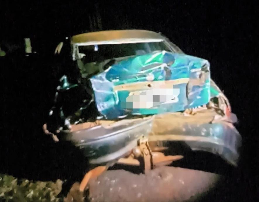 Polícia Rodoviária de Santa Helena registra colisão traseira na PR 497