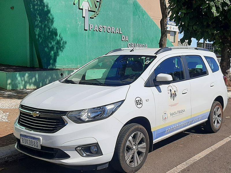 Policiais da região prestam apoio ao Conselho Tutelar de Santa Helena em cumprimento de ordem judicial