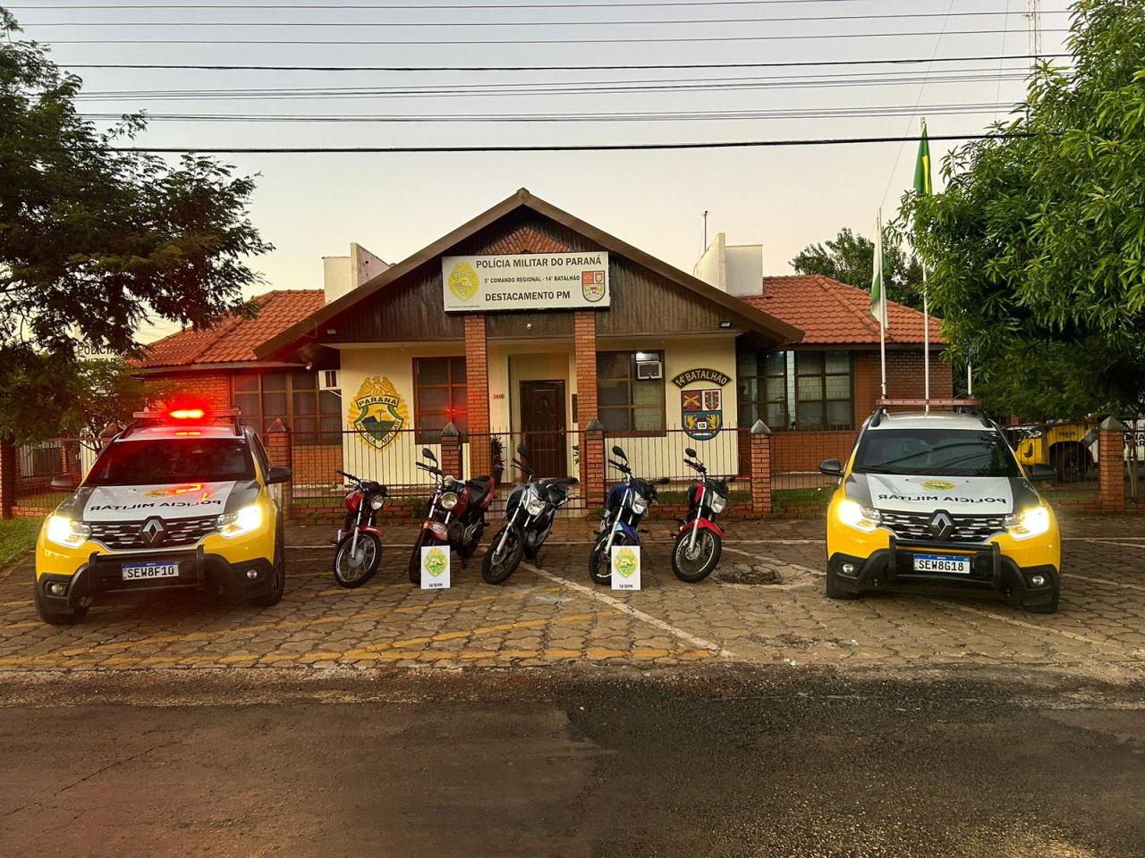 Policias militares de Missal e Itaipulândia deflagram operação em Itaipulândia