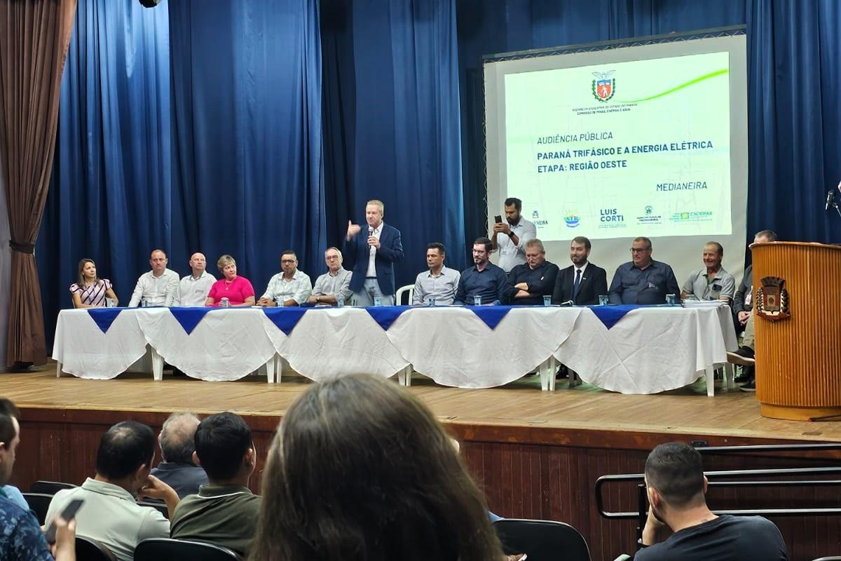 Representantes da Acisa participam de audiência sobre o Paraná Trifásico e energia elétrica