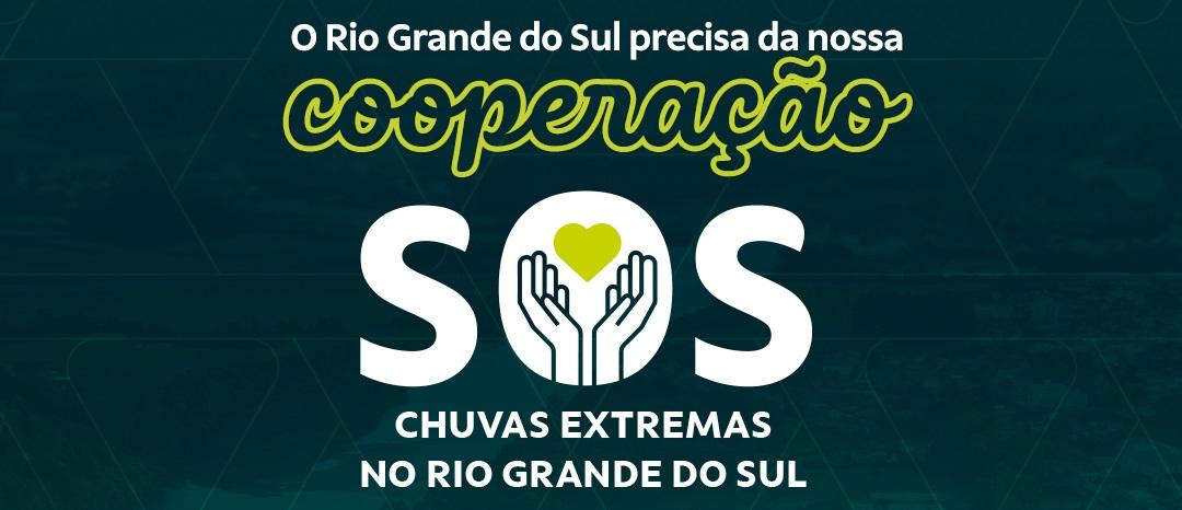 Campanha promovida pelo Sicoob arrecada valor superior a R$ 4 milhões para o Rio Grande do Sul