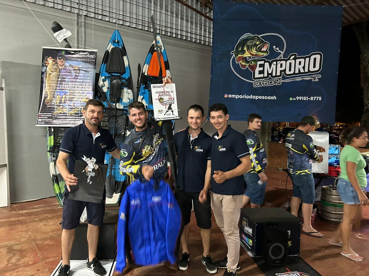 Empório da Pesca SH esteve presente no 11º Torneio de Pesca Esportiva em Santa Helena
