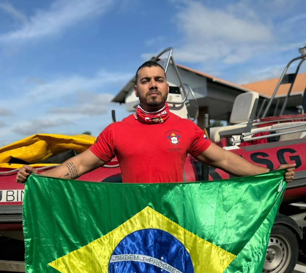Santa-helenense Agente de Segurança da Itaipu, integrou equipe de bombeiros que realizou mais de 200 resgates no RS