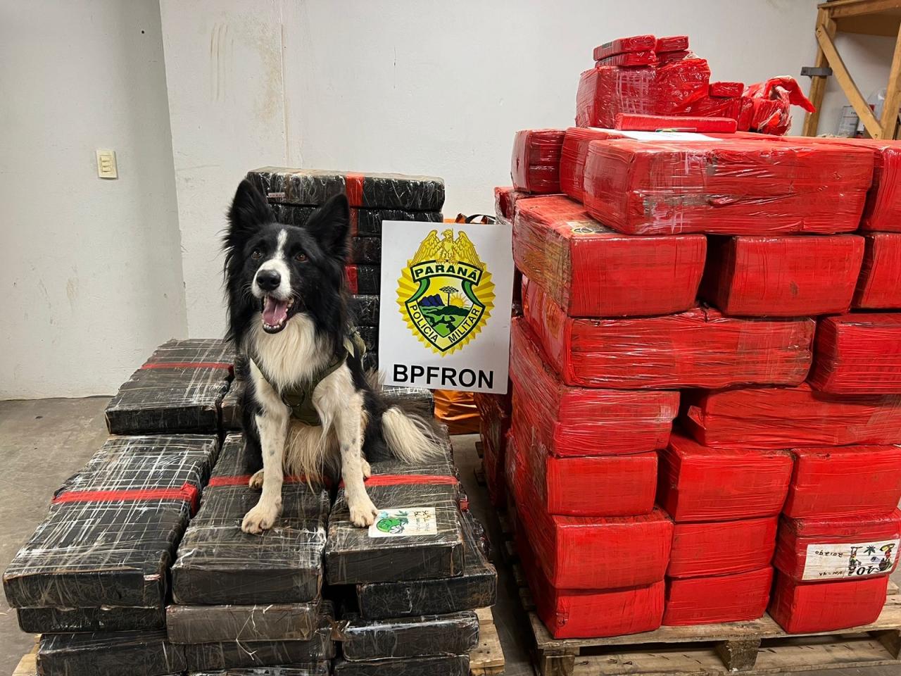 BPfron apreende mais de uma tonelada de droga em Santa Helena