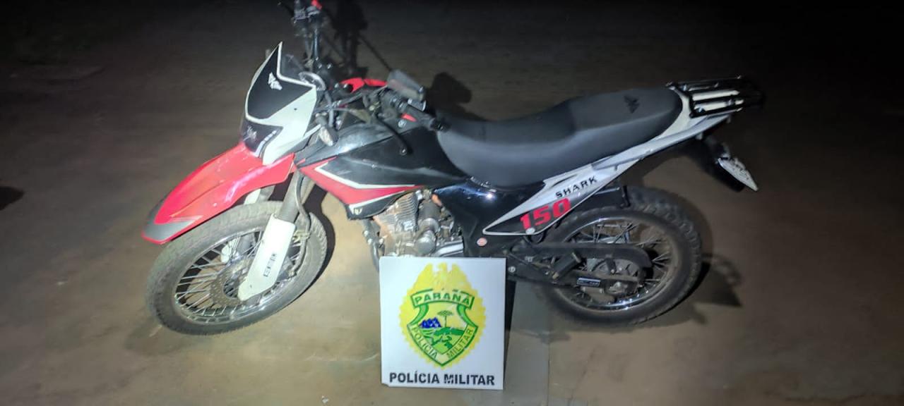 Homem é preso com motocicleta furtada em Santa Helena