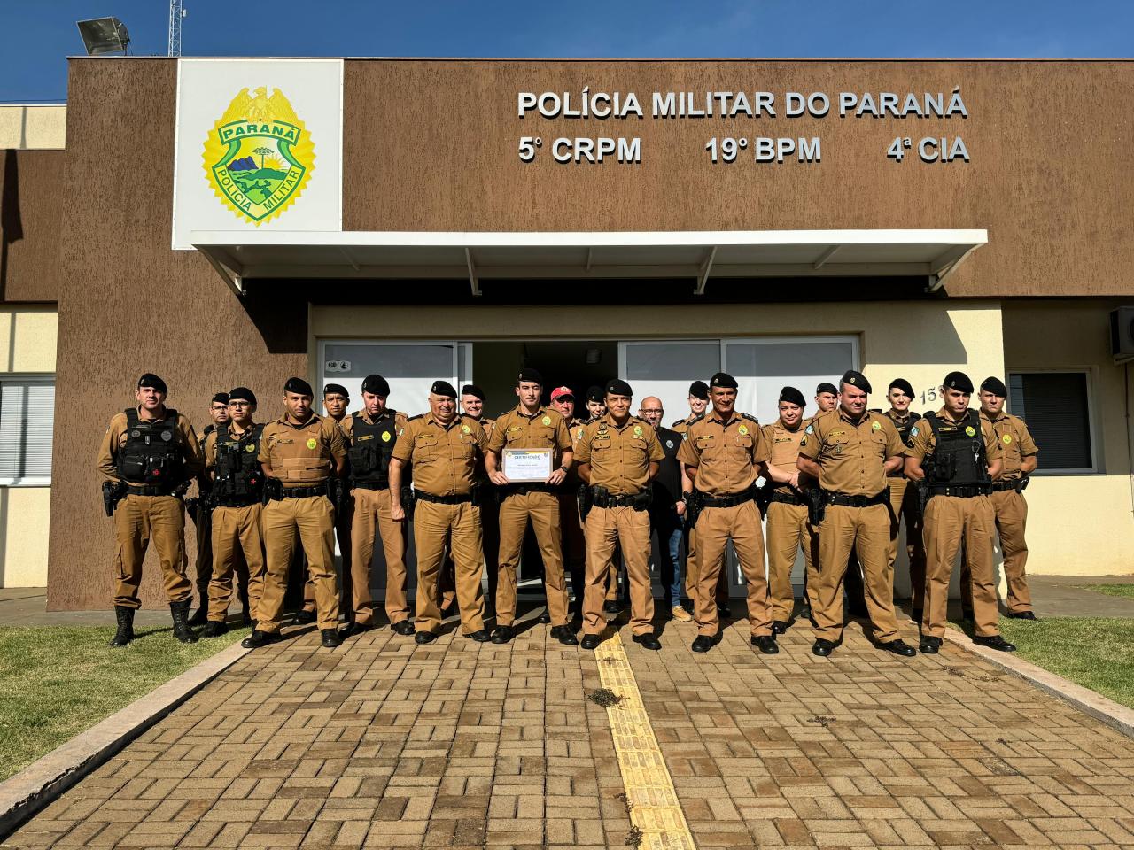 Policial Militar de Santa Helena é destaque na área do 19º BPM