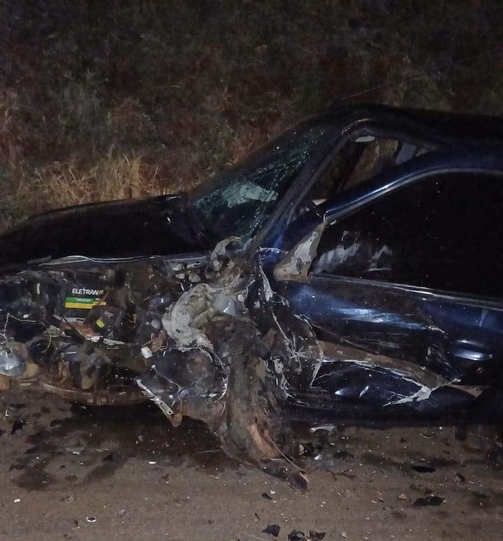 Grave acidente deixa duas pessoas feridas na PR 317 em Santa Helena