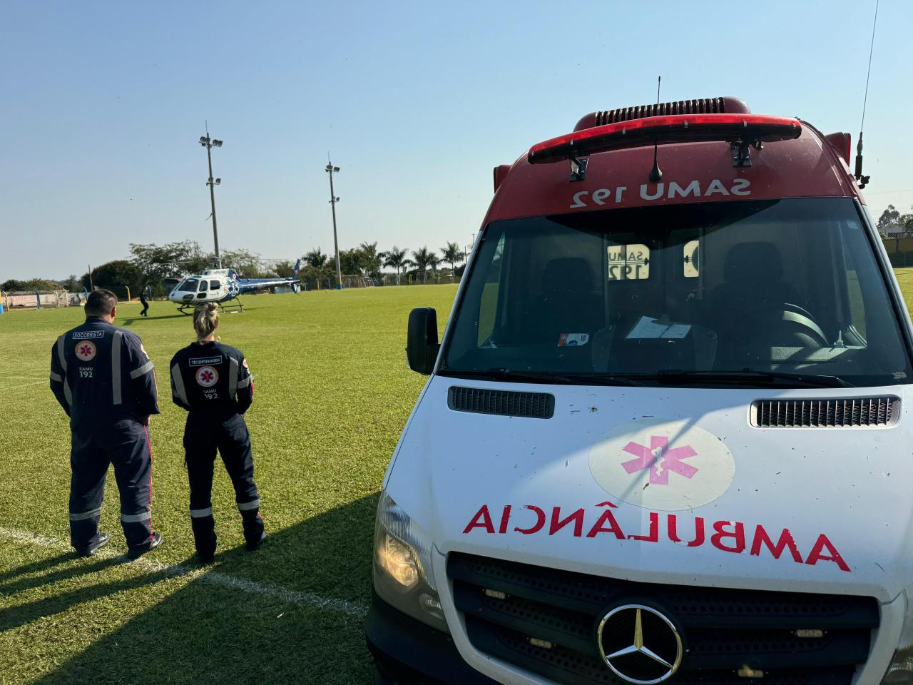 Menino com hidrocefalia é transferido pelo Consamu de Santa Helena para hospital da região