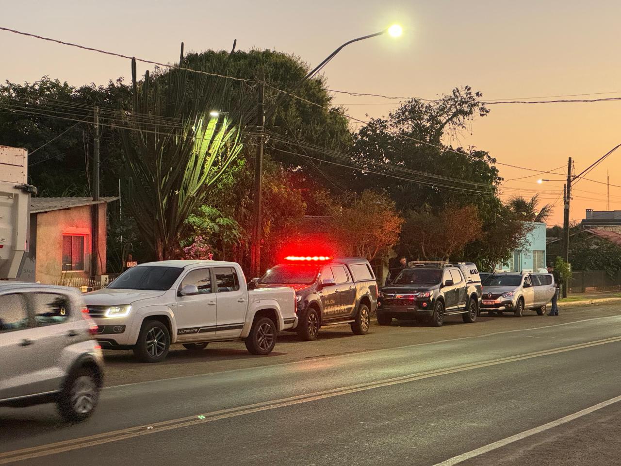 Operação da PF e BPFRON em Santa Helena cumpre mandado de busca e apreensão