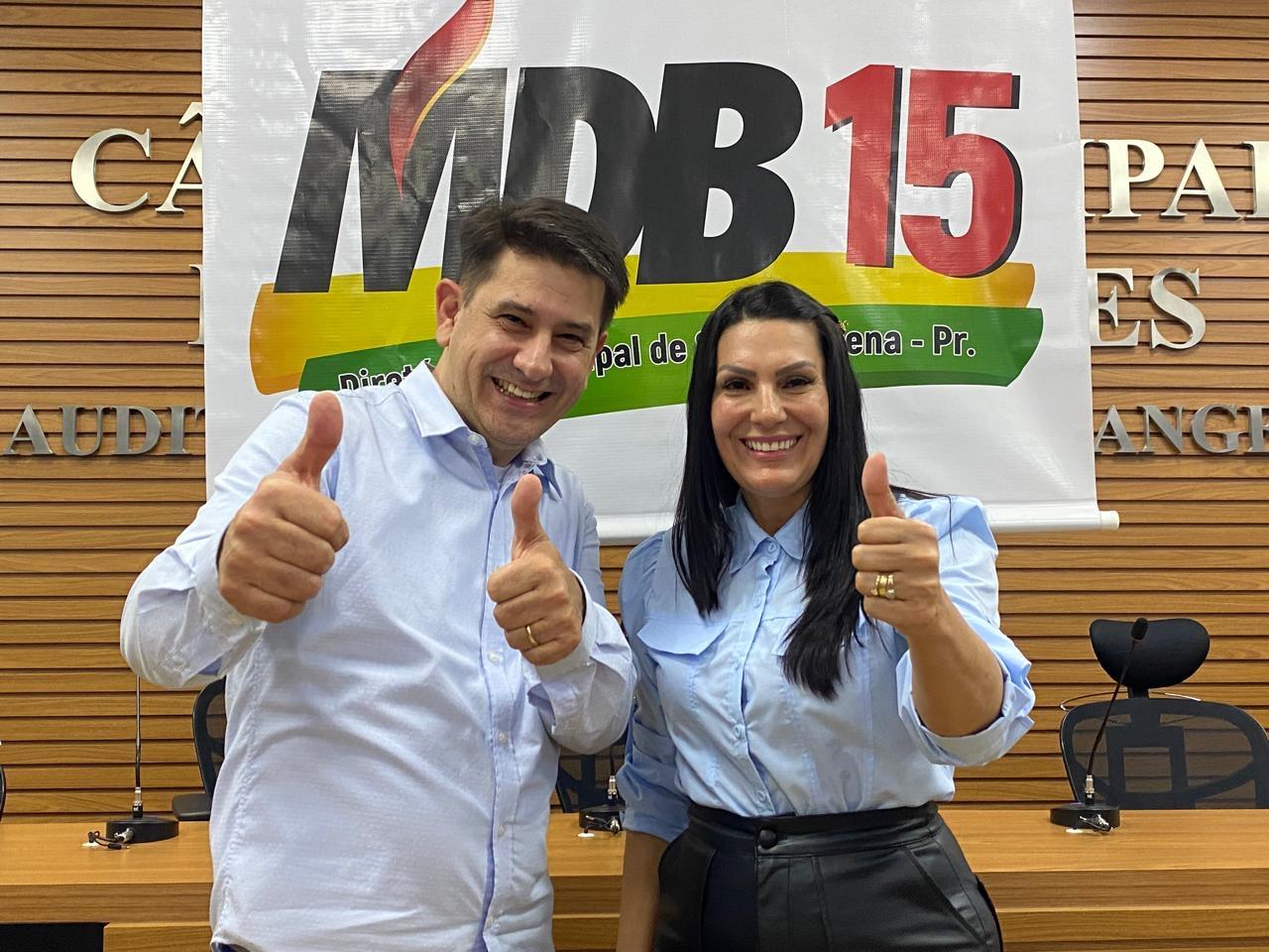 MDB de Santa Helena lança oficialmente pré-candidatos a vice-prefeita e vereadores