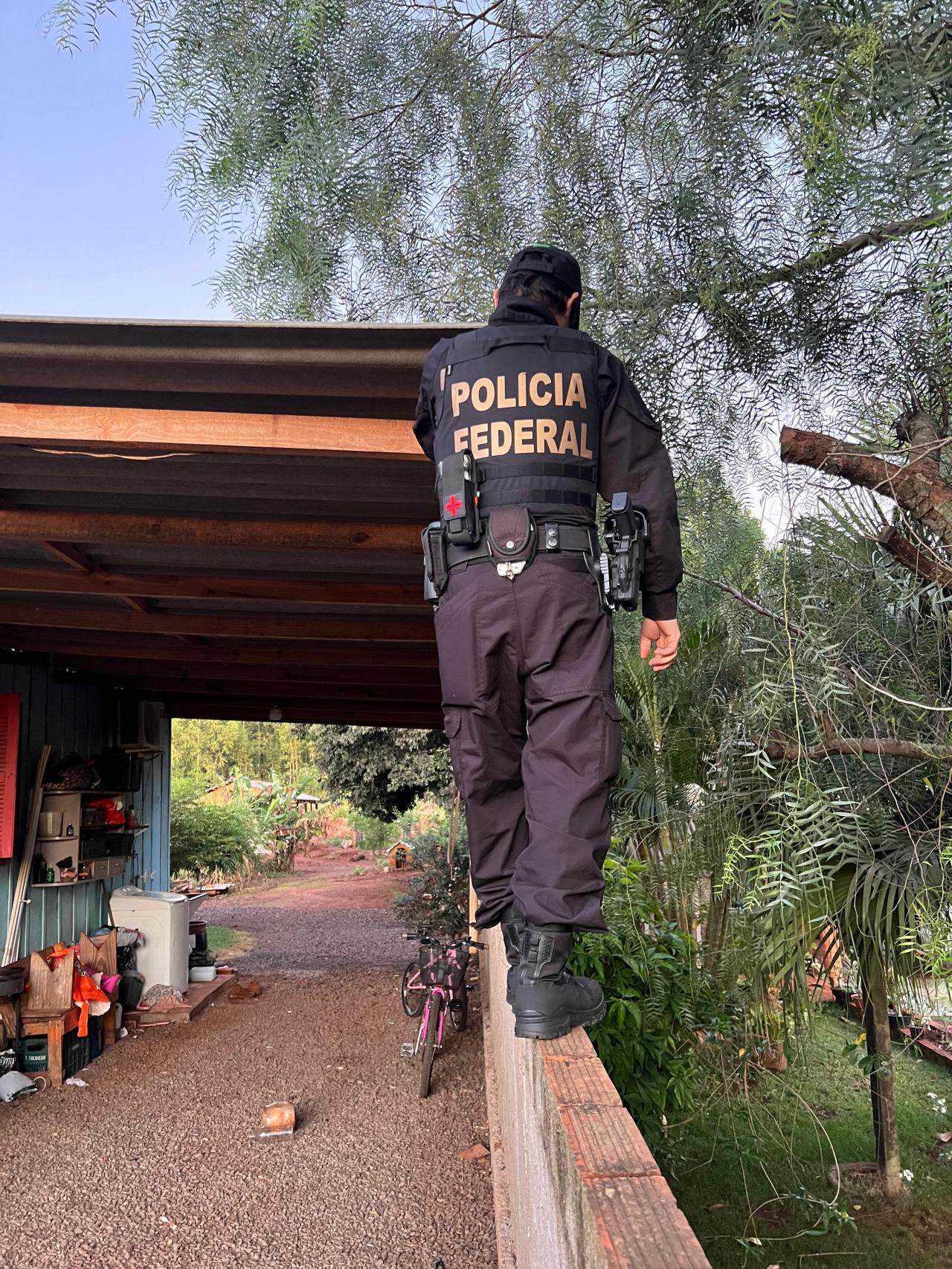 PF realiza operação em Santa Helena contra tráfico de drogas e lavagem de dinheiro