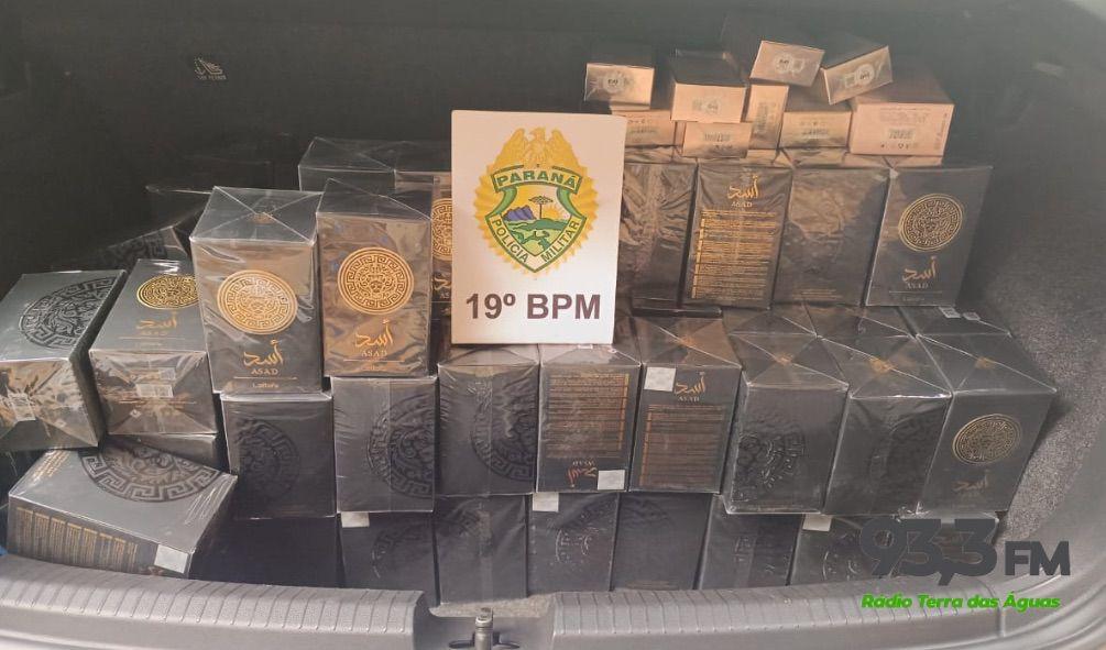 Produtos oriundos do Paraguai são apreendidos em Diamante do Oeste