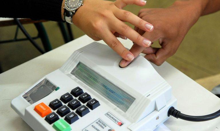Aparelho de identificação de digitais apresentam problemas em alguns locais em Santa Helena