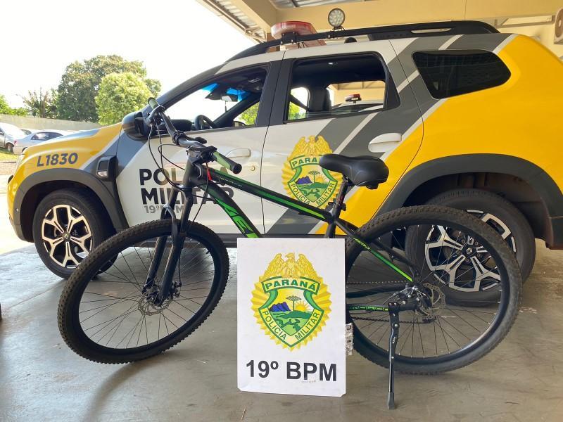 Homem é preso em posse de bicicleta furtada em Santa Helena