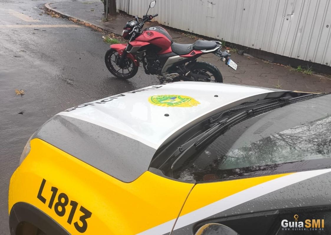 Motocicleta furtada em Santa Helena é recuperada em São Miguel do Iguaçu